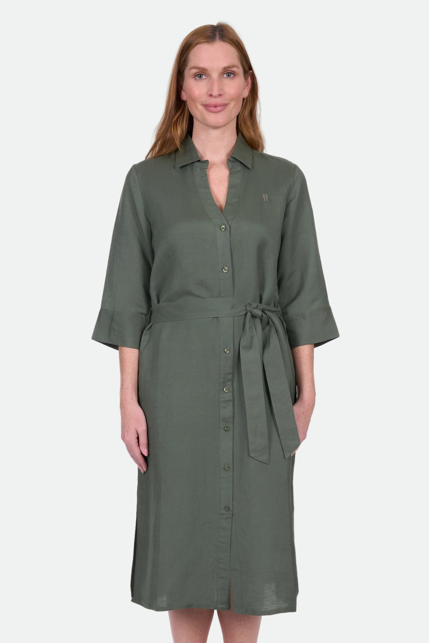 Thomas Cook Women's Sasha Shirt Dress - Green