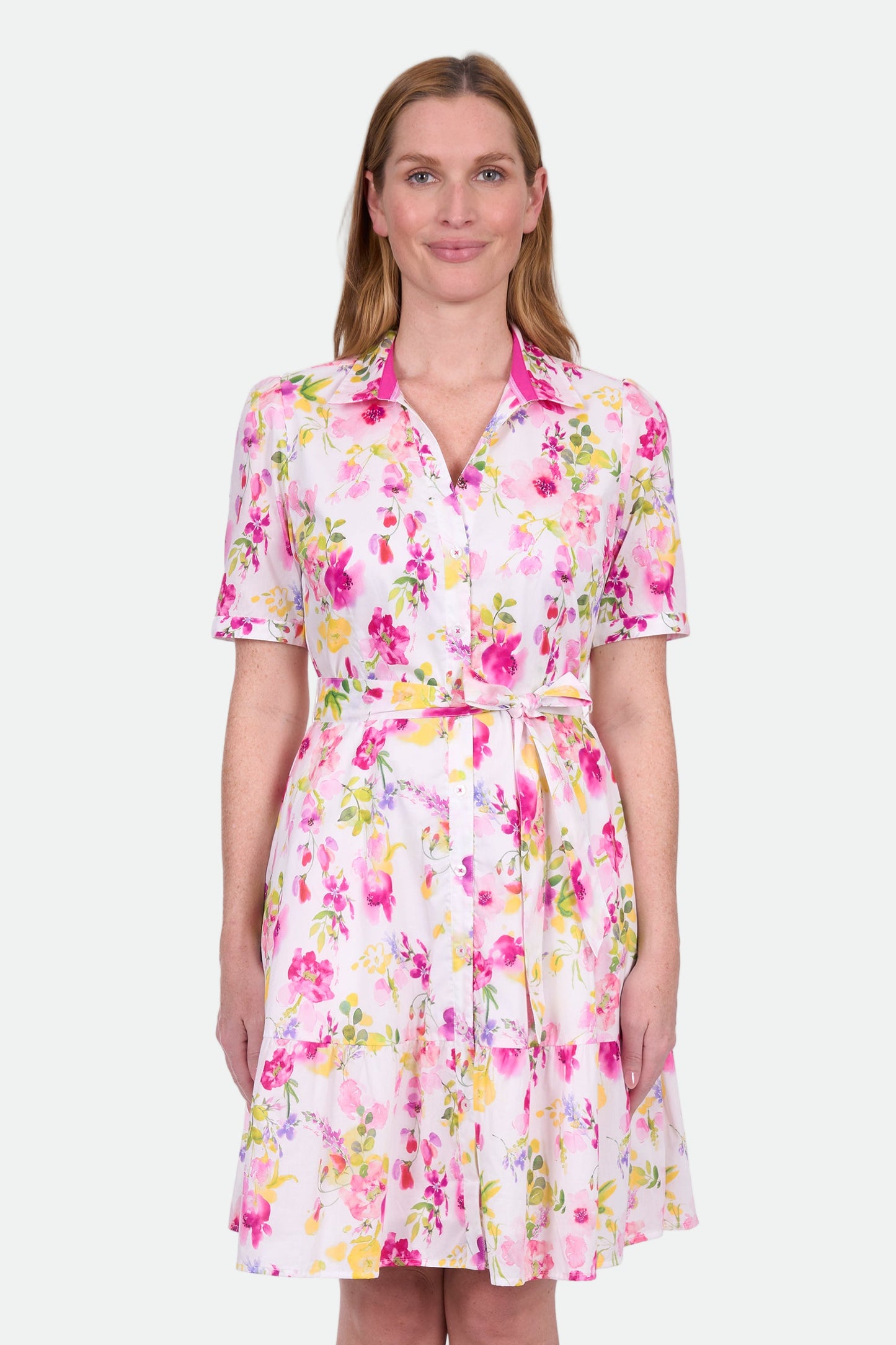 Thomas Cook Women's Flora Ss Dress -  Pink/Multi