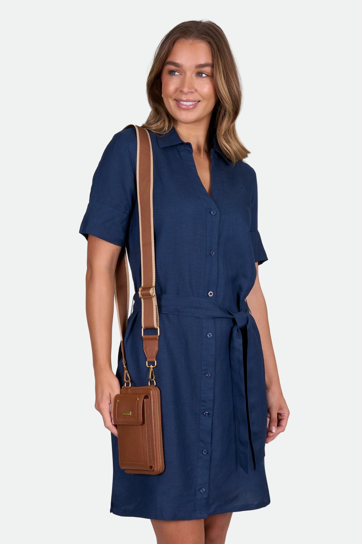 Thomas Cook Women's Sophie Shirt Dress - Navy