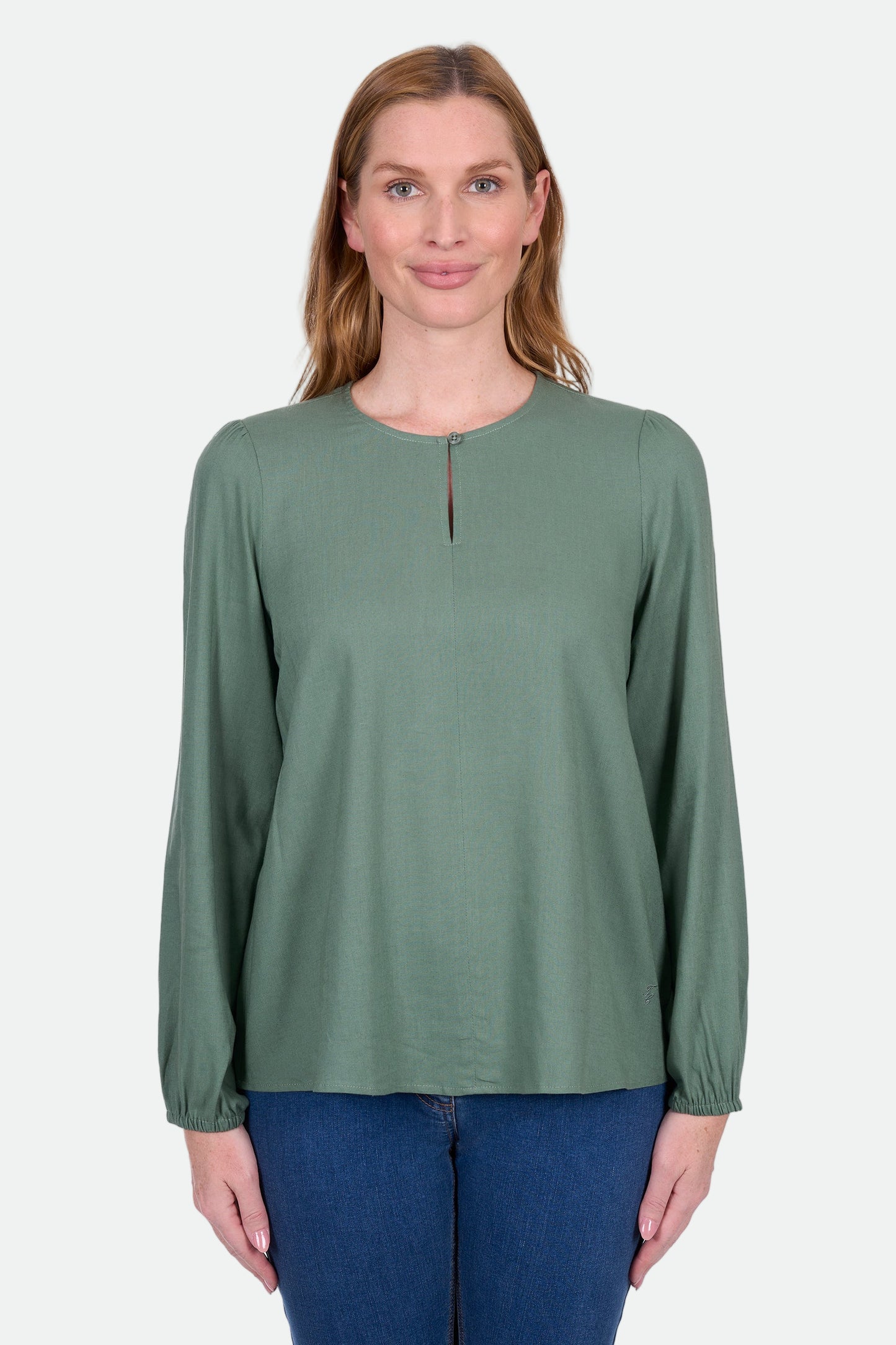 Thomas Cook Women's May Ls Blouse - Sage