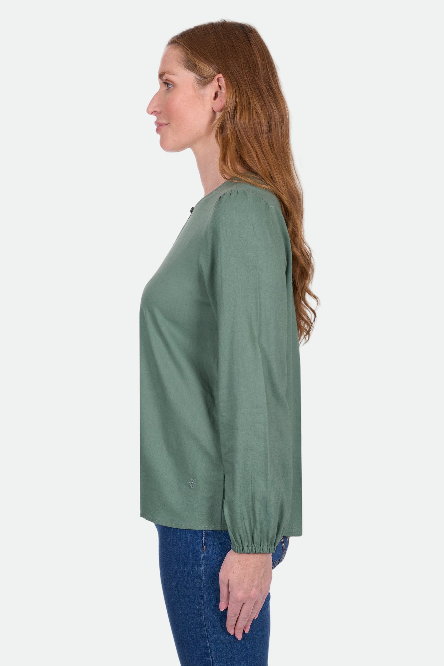 Thomas Cook Women's May Ls Blouse - Sage