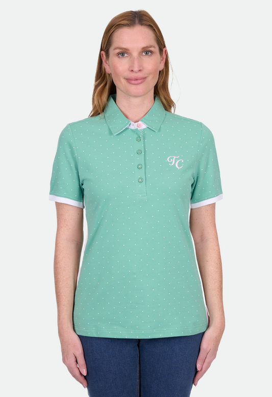 Thomas Cook Women's Stacie Ss Polo - Mint