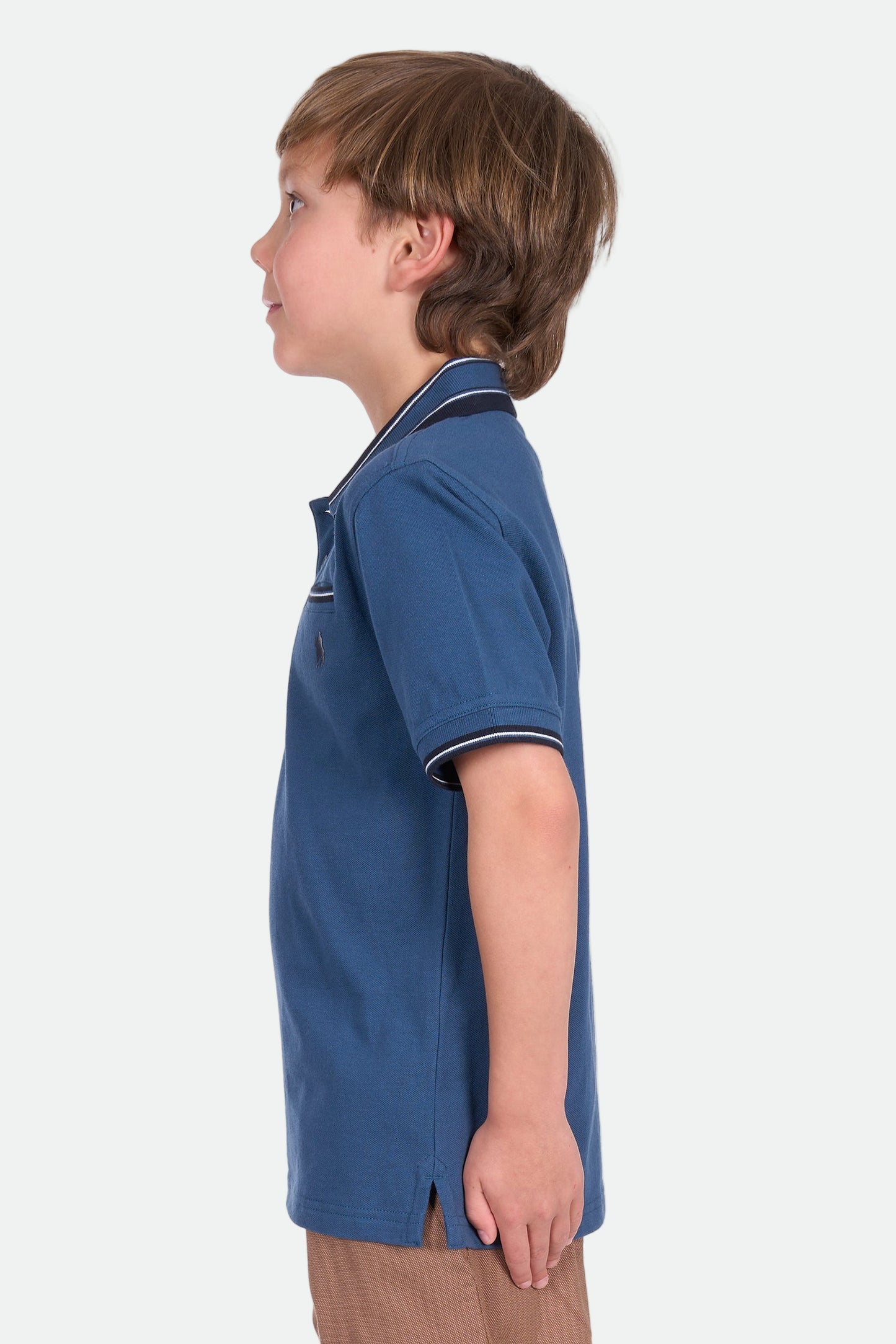 Thomas Cook Boy's Ben 1Pkt Ss Polo - Blue Ocean