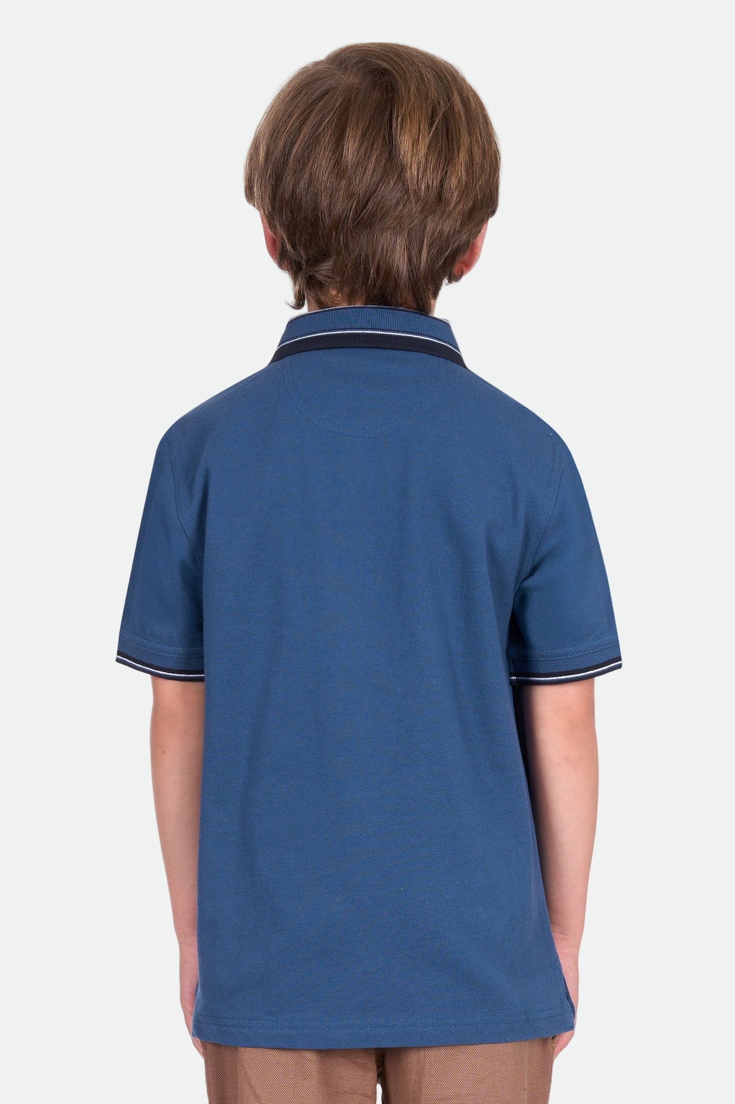 Thomas Cook Boy's Ben 1Pkt Ss Polo - Blue Ocean