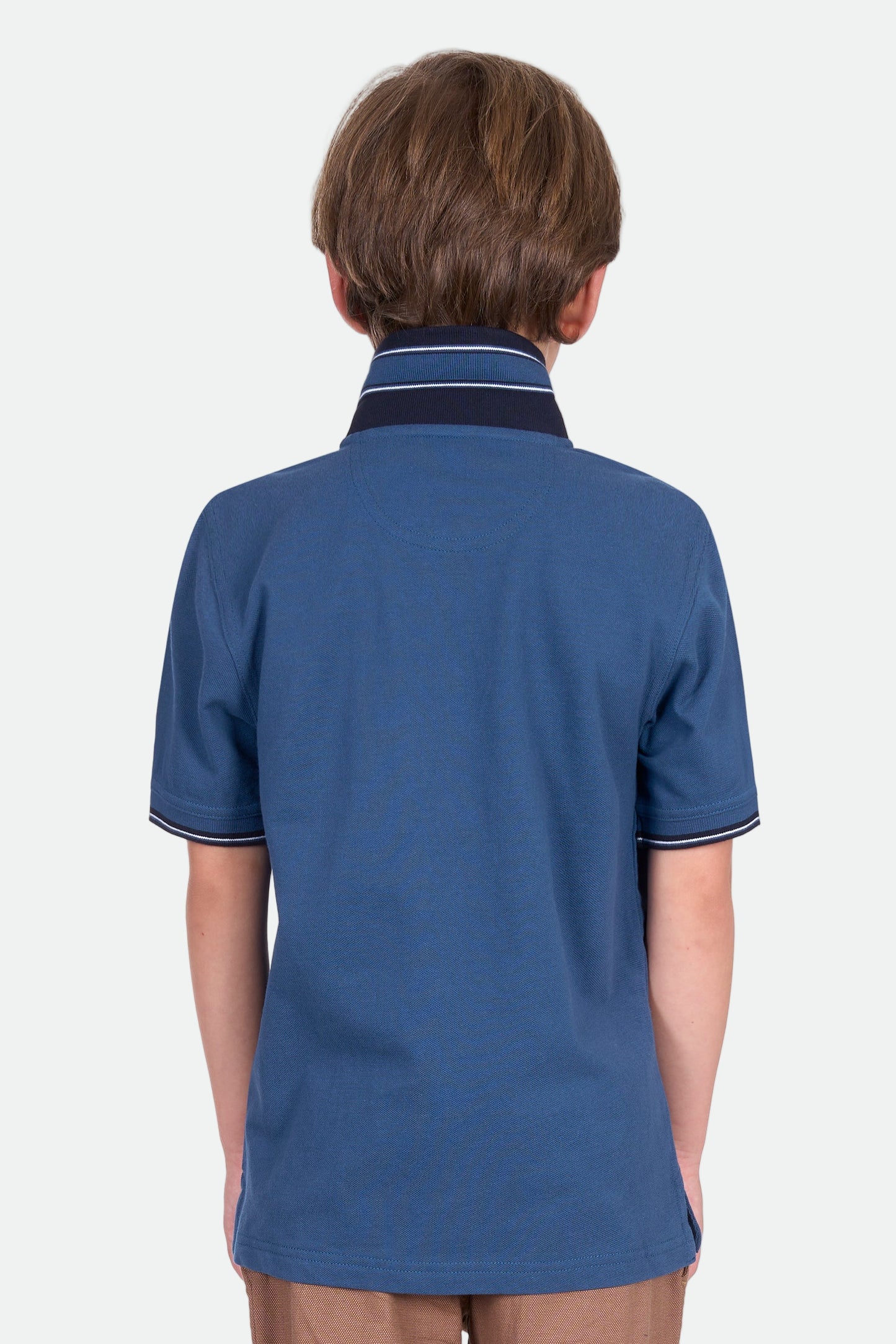 Thomas Cook Boy's Ben 1Pkt Ss Polo - Blue Ocean
