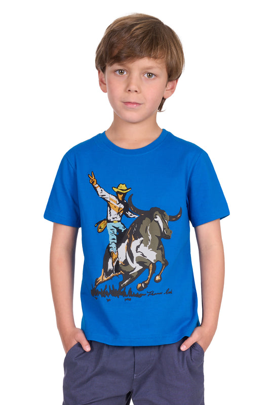 Thomas Cook Boy's Robbie Ss Tee - Royal