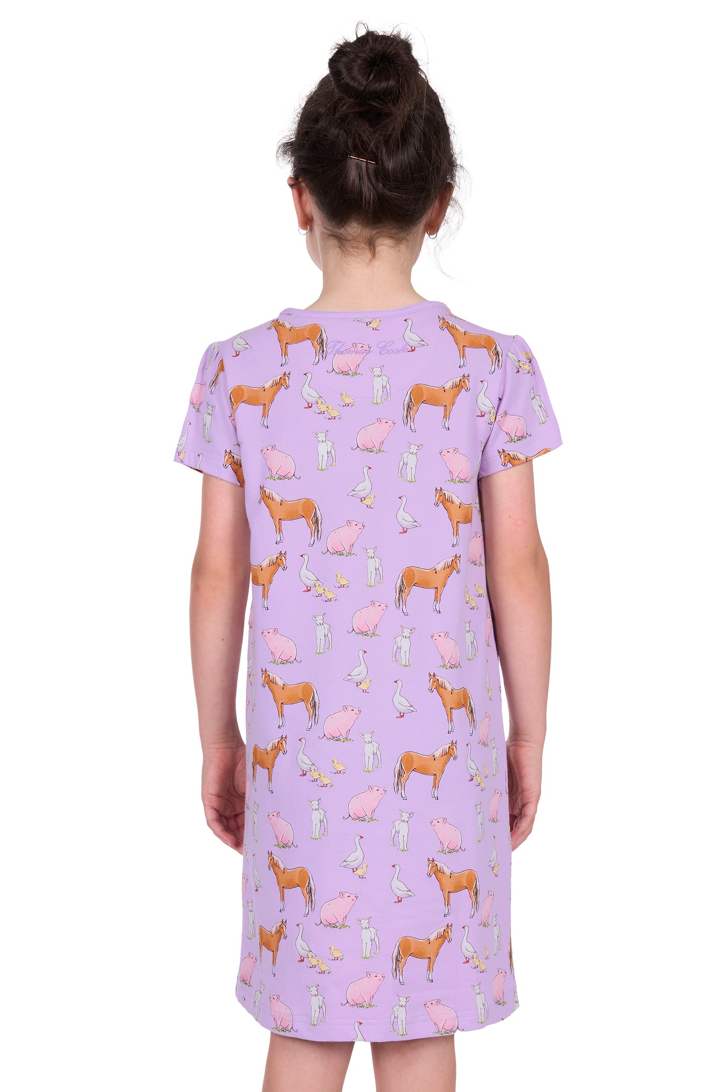 Thomas Cook Girl's Farm Friends Nightie - Lilac