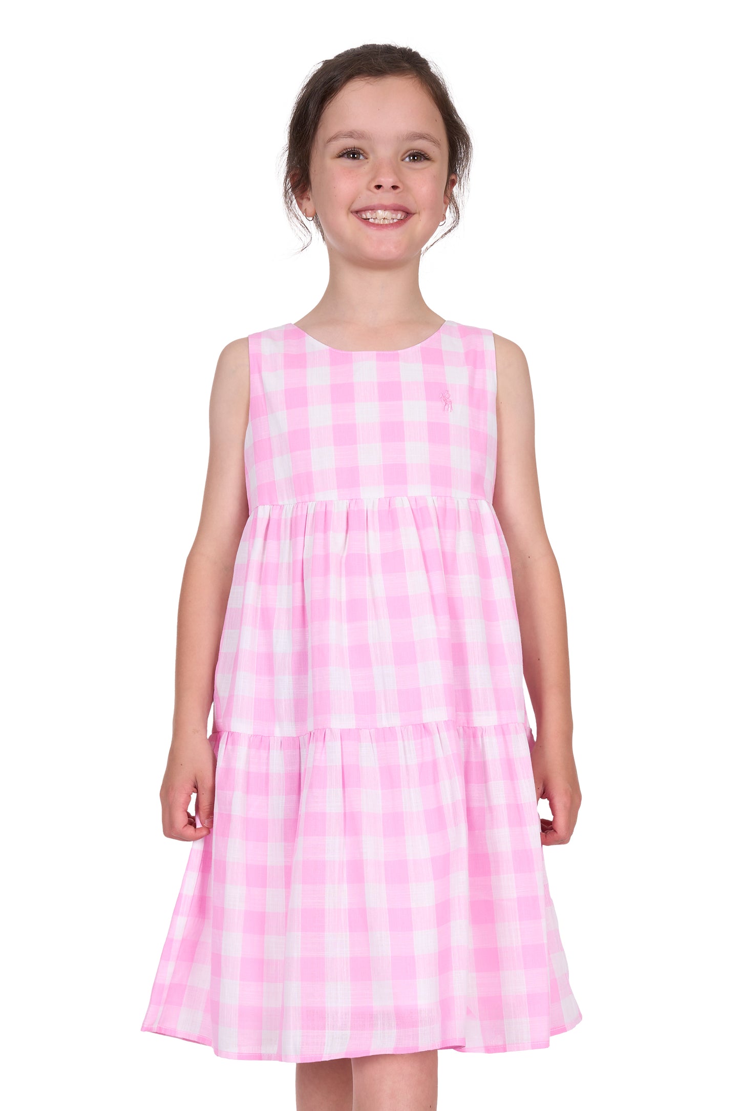 Thomas Cook Girl's Amity Dress - Pink/White