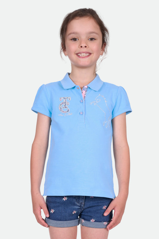 Thomas Cook Girl's Daisy Ss Polo - Blue