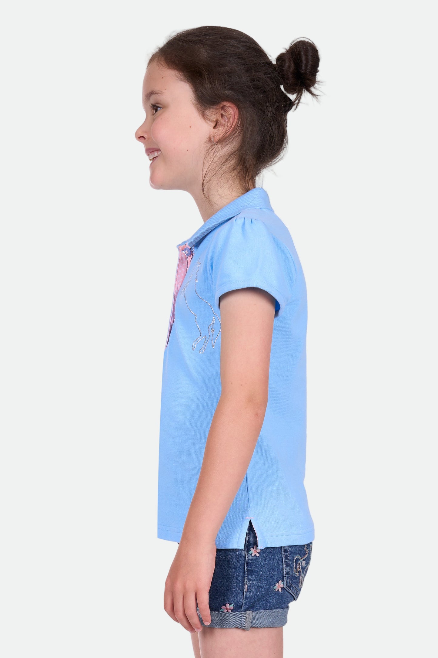 Thomas Cook Girl's Daisy Ss Polo - Blue