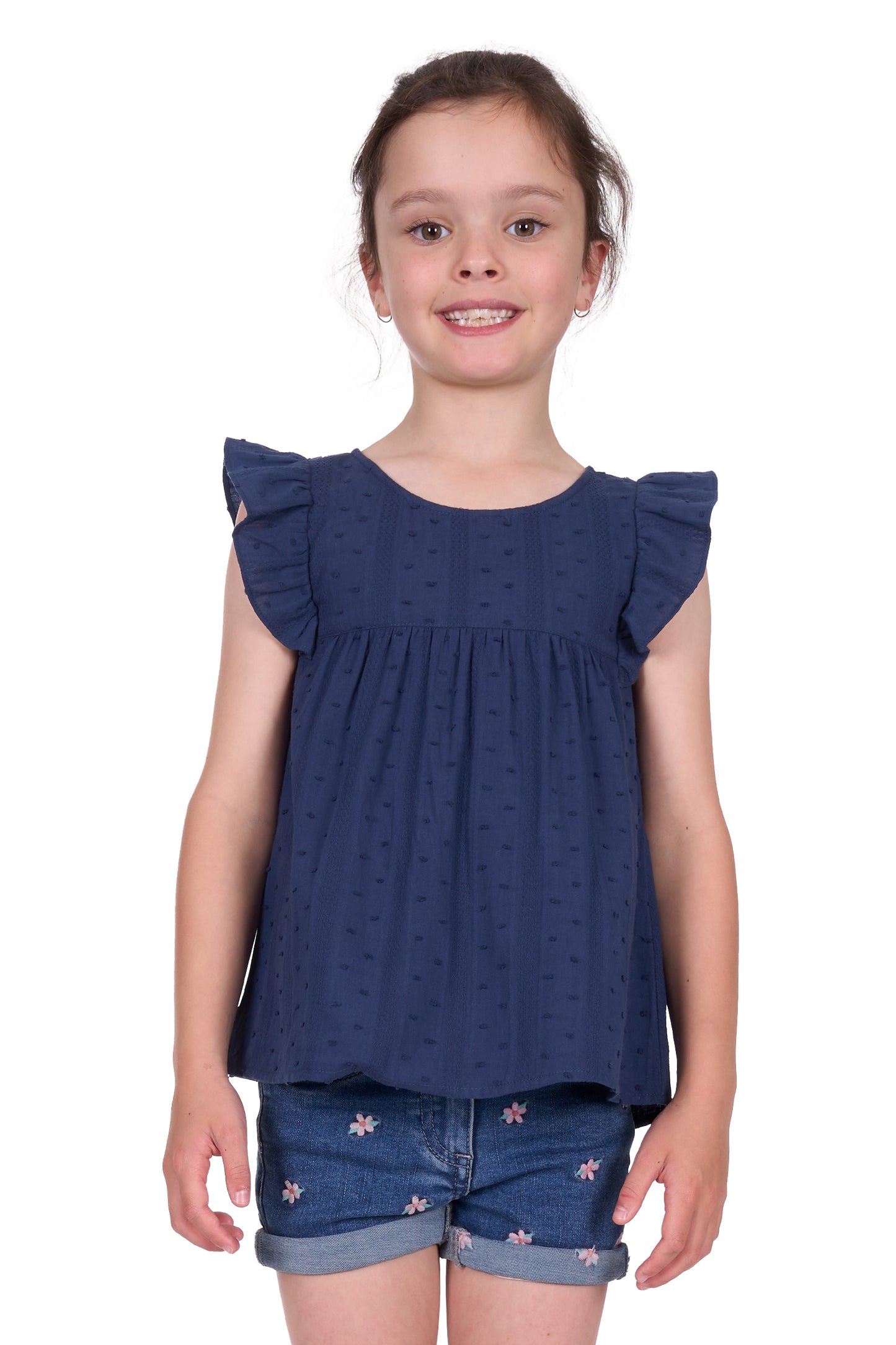 Thomas Cook Girl's Isla Ss Blouse -  Navy