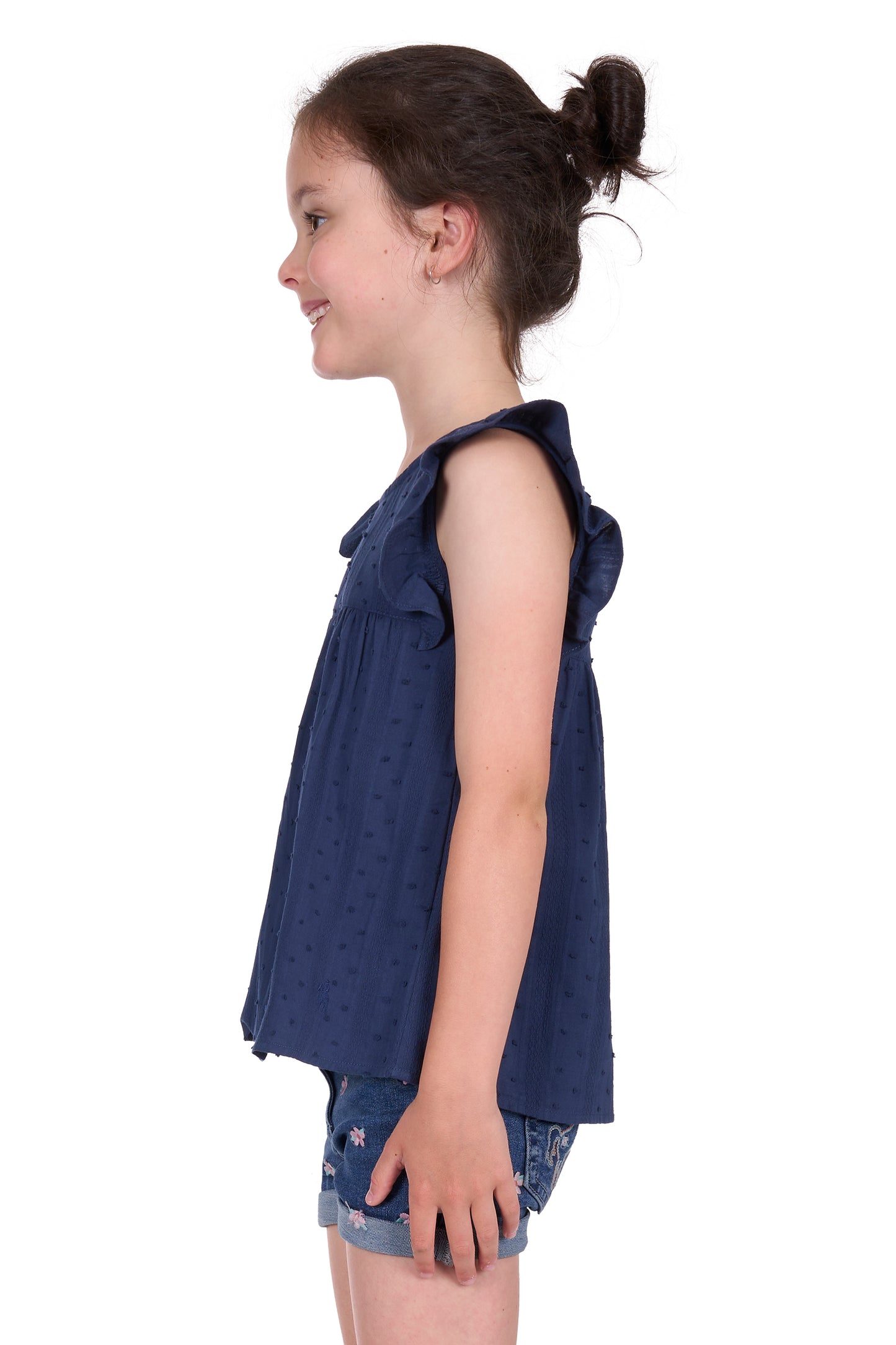 Thomas Cook Girl's Isla Ss Blouse -  Navy
