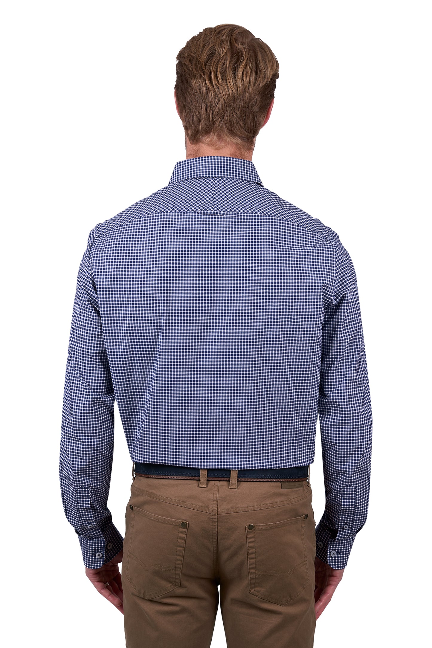 Thomas Cook Men's BROCK TAILORED LS Shirt - Navy-CLEARANCE