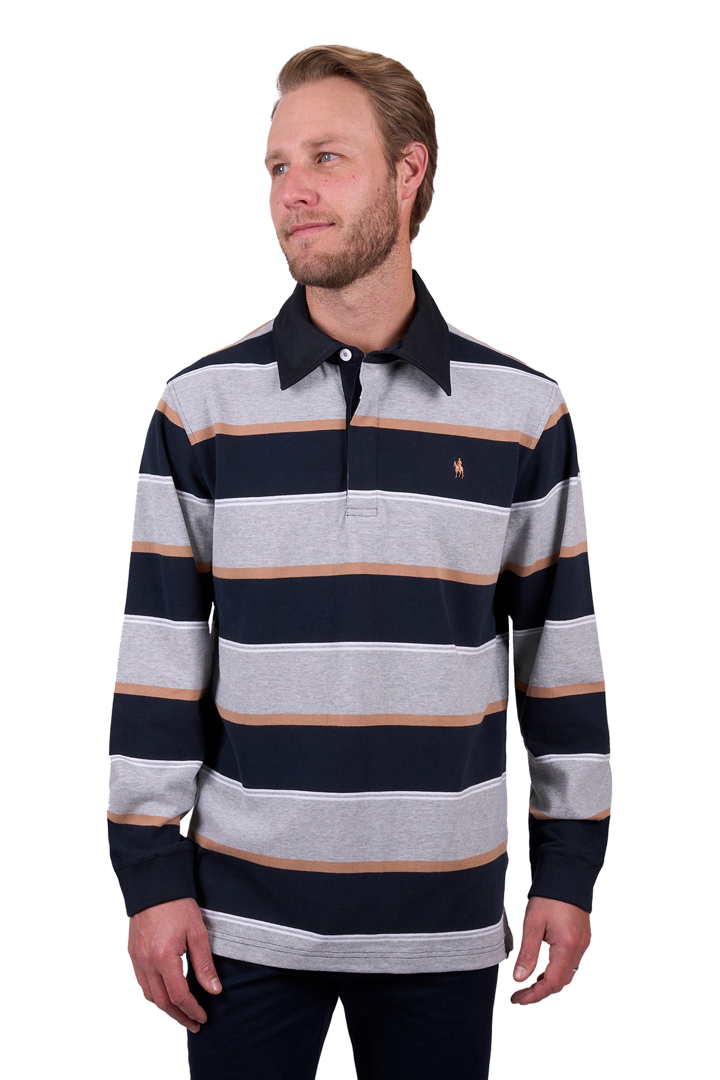 Thomas Cook Men's OLLIE RUGBY - NAVY/GREY MARLE