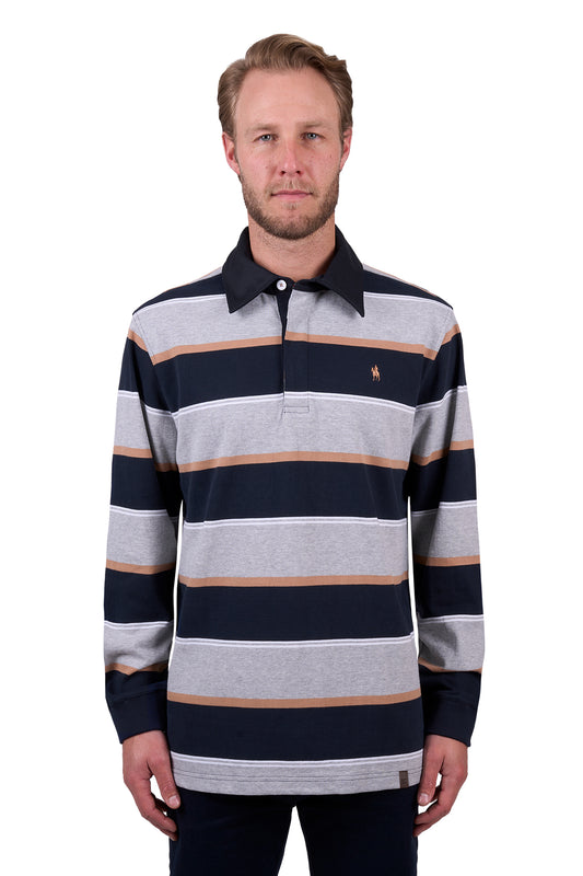 Thomas Cook Men's OLLIE RUGBY - NAVY/GREY MARLE