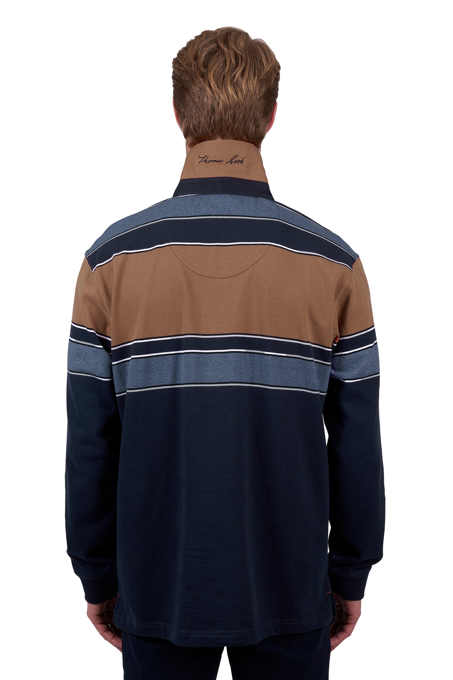 Thomas Cook Men's JEDD RUGBY - NAVY/CAMEL
