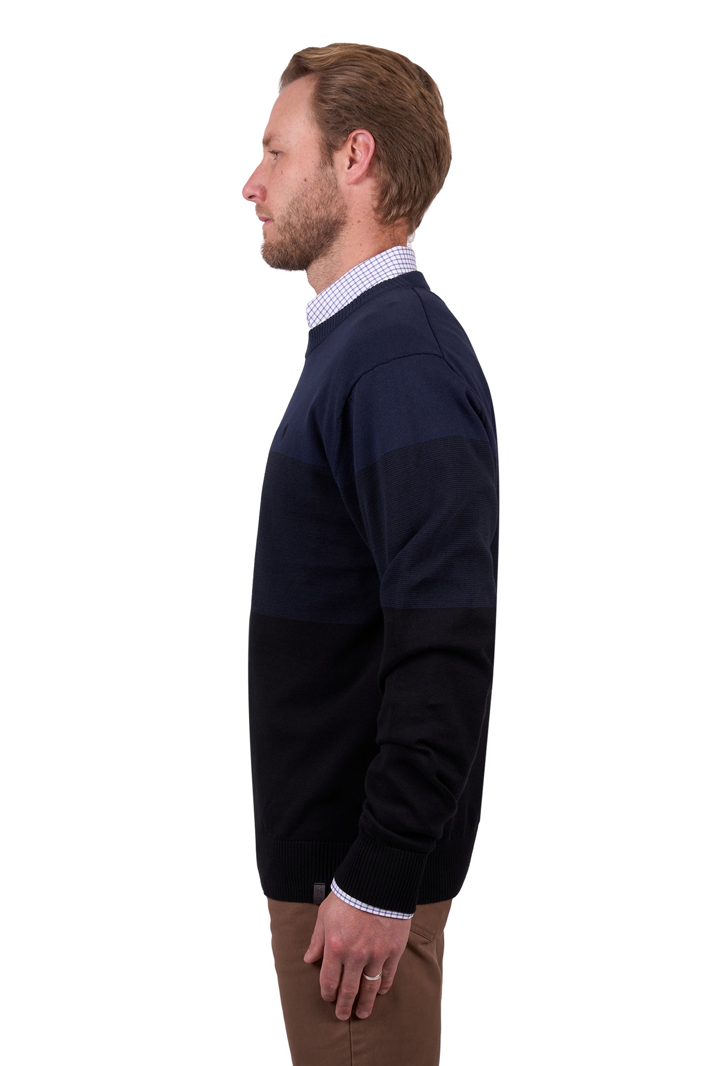 Thomas Cook Men's JOEY CREW JUMPER - NAVY/BLACK