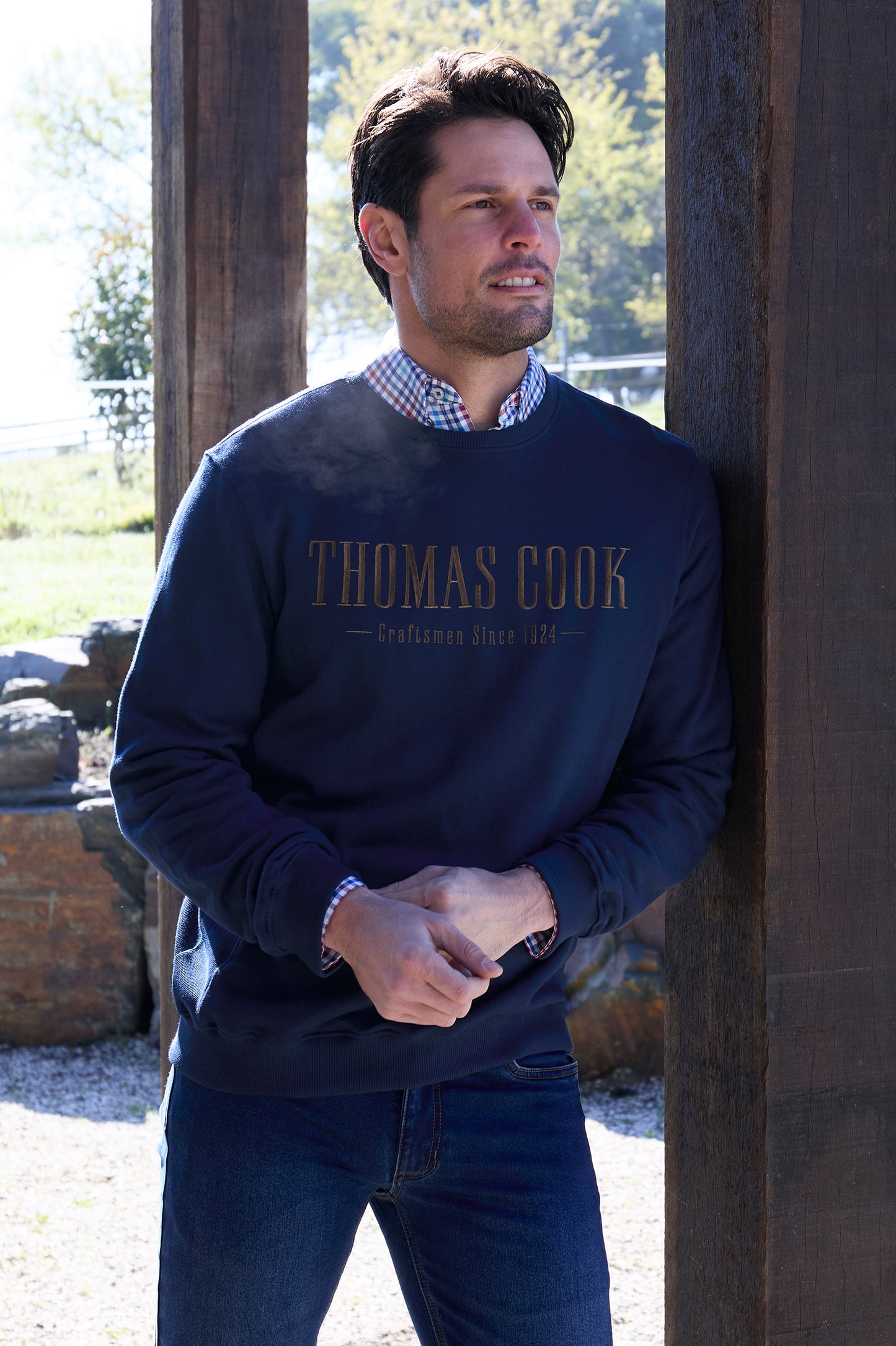 Thomas Cook Men's THOMAS CREW - Navy