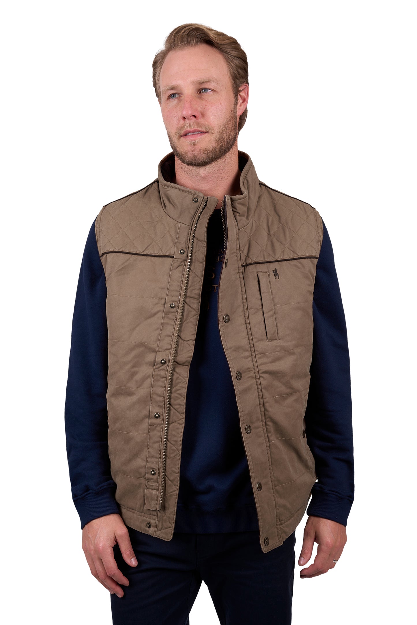 Thomas Cook Men's STAN VEST - Camel