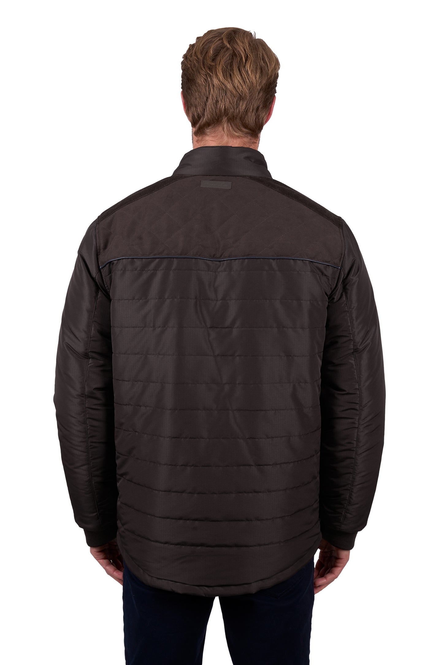 Thomas Cook Men's NATHAN REVS JACKET - Dark Brown/Navy