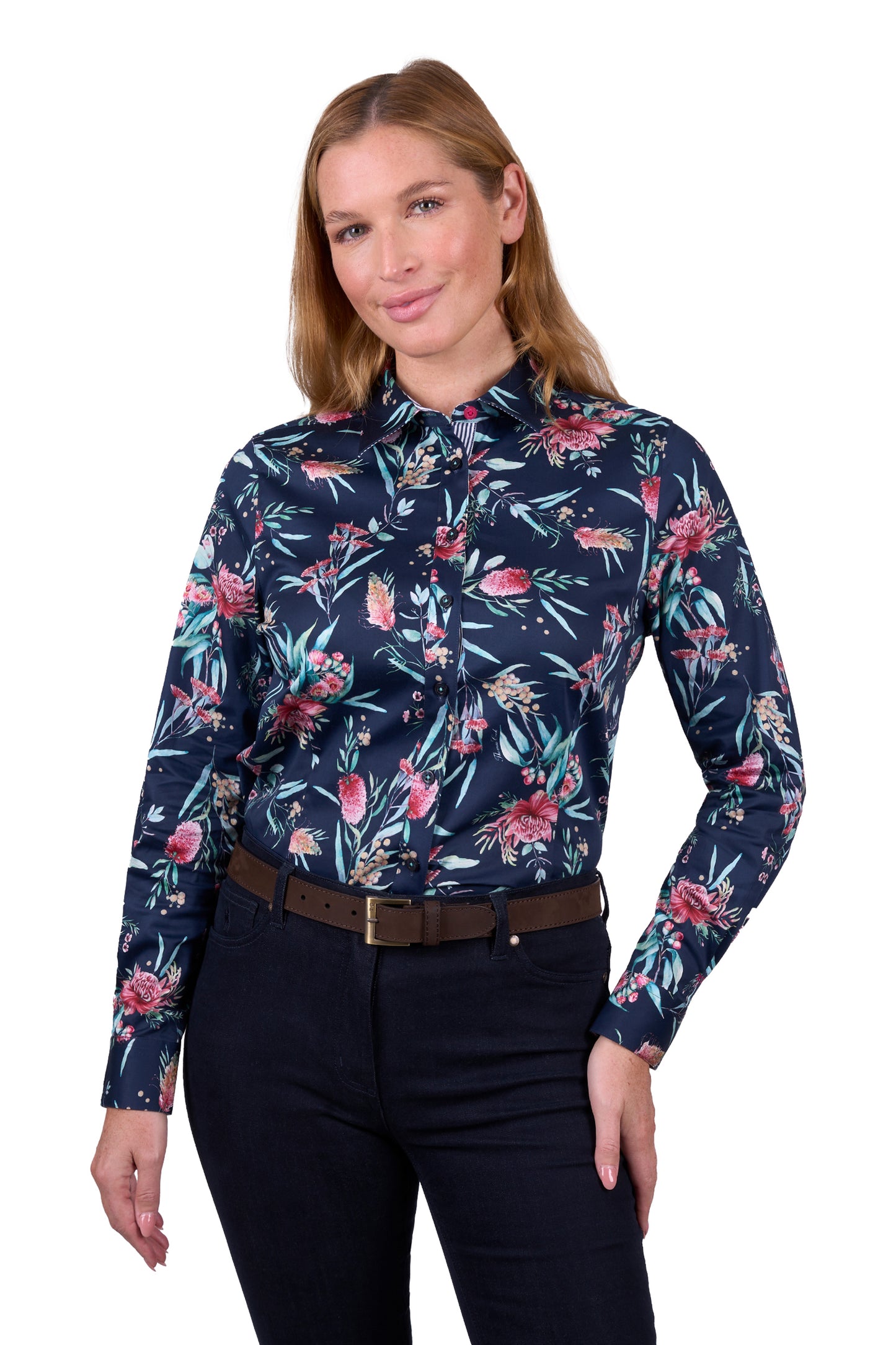 Thomas Cook Women's Kelly Ls Shirt - Navy