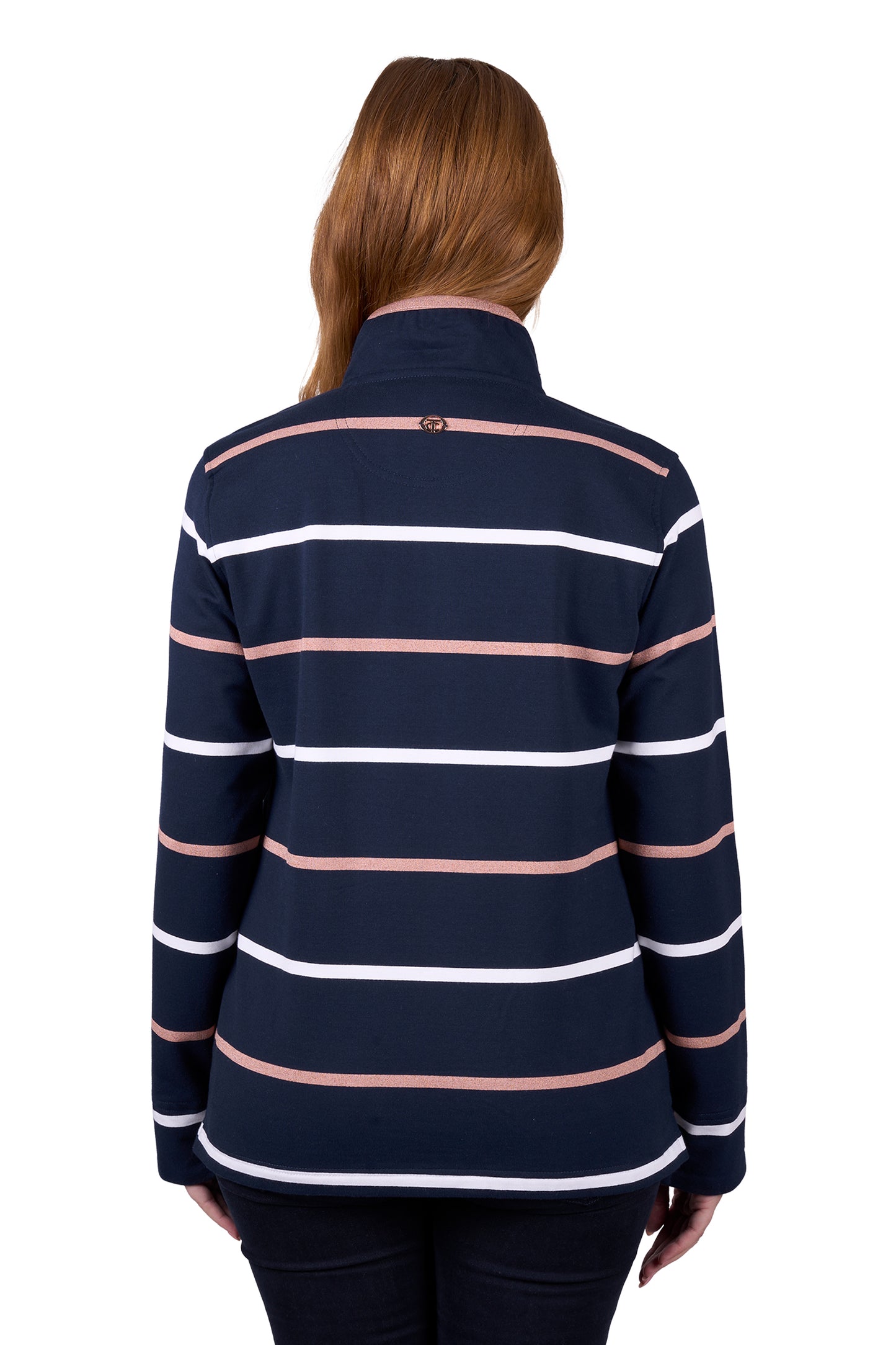 Thomas Cook Women's Matilda 1/4 Zip Rugby - Navy