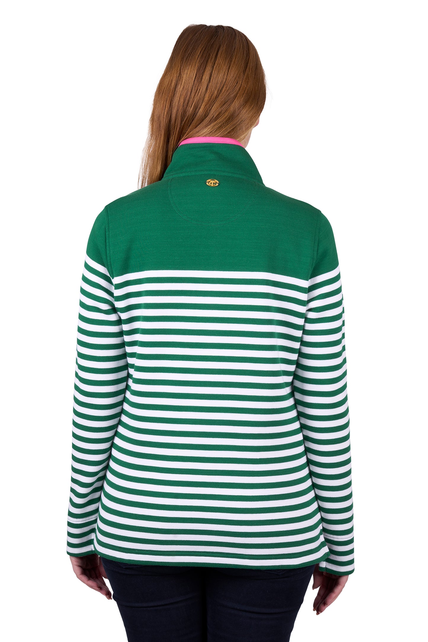 Thomas Cook Women's Andrea 1/4 Zip Rugby - Green
