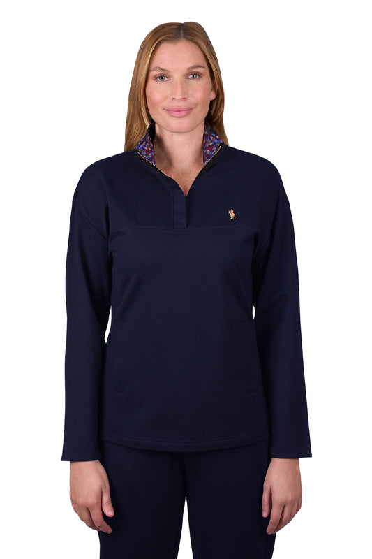 Thomas Cook Women's SANDY 1/2 ZIP JUMPER - Midnight