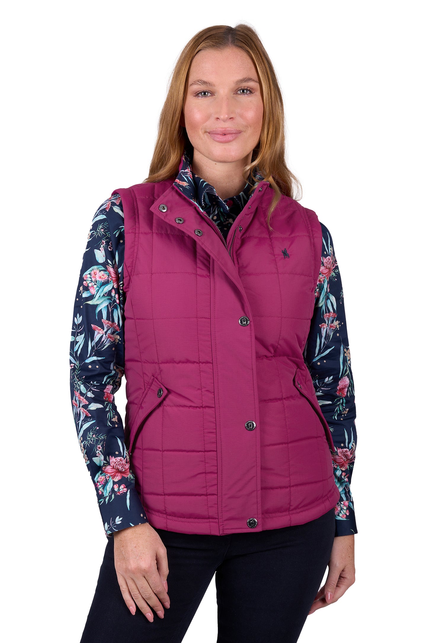 Thomas Cook Women's VERA VEST - Raspberry