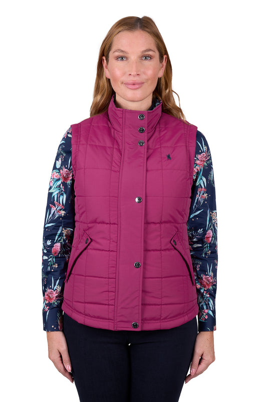 Thomas Cook Women's VERA VEST - Raspberry