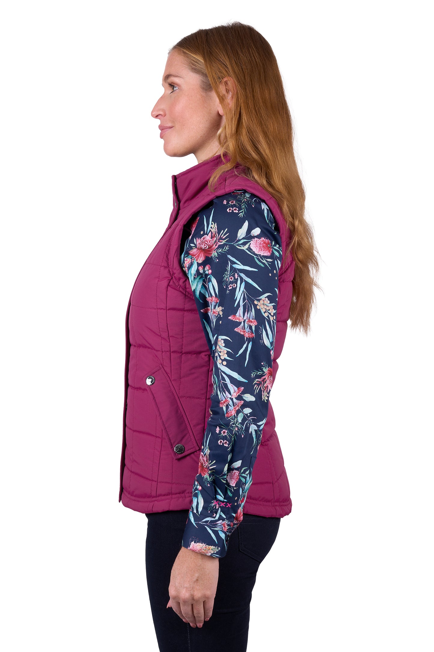 Thomas Cook Women's VERA VEST - Raspberry