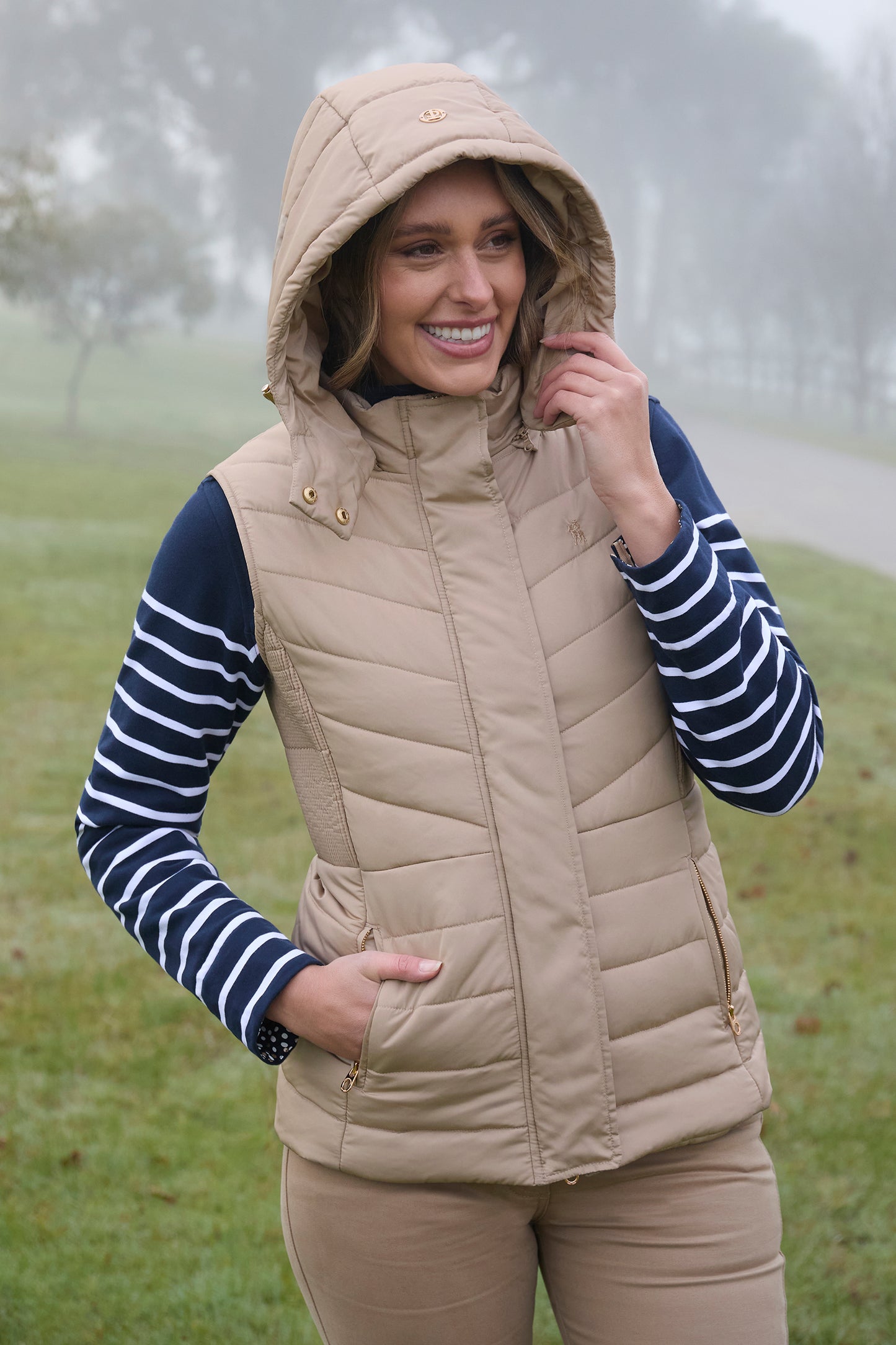Thomas Cook Women's MAYFIELD VEST - Tan