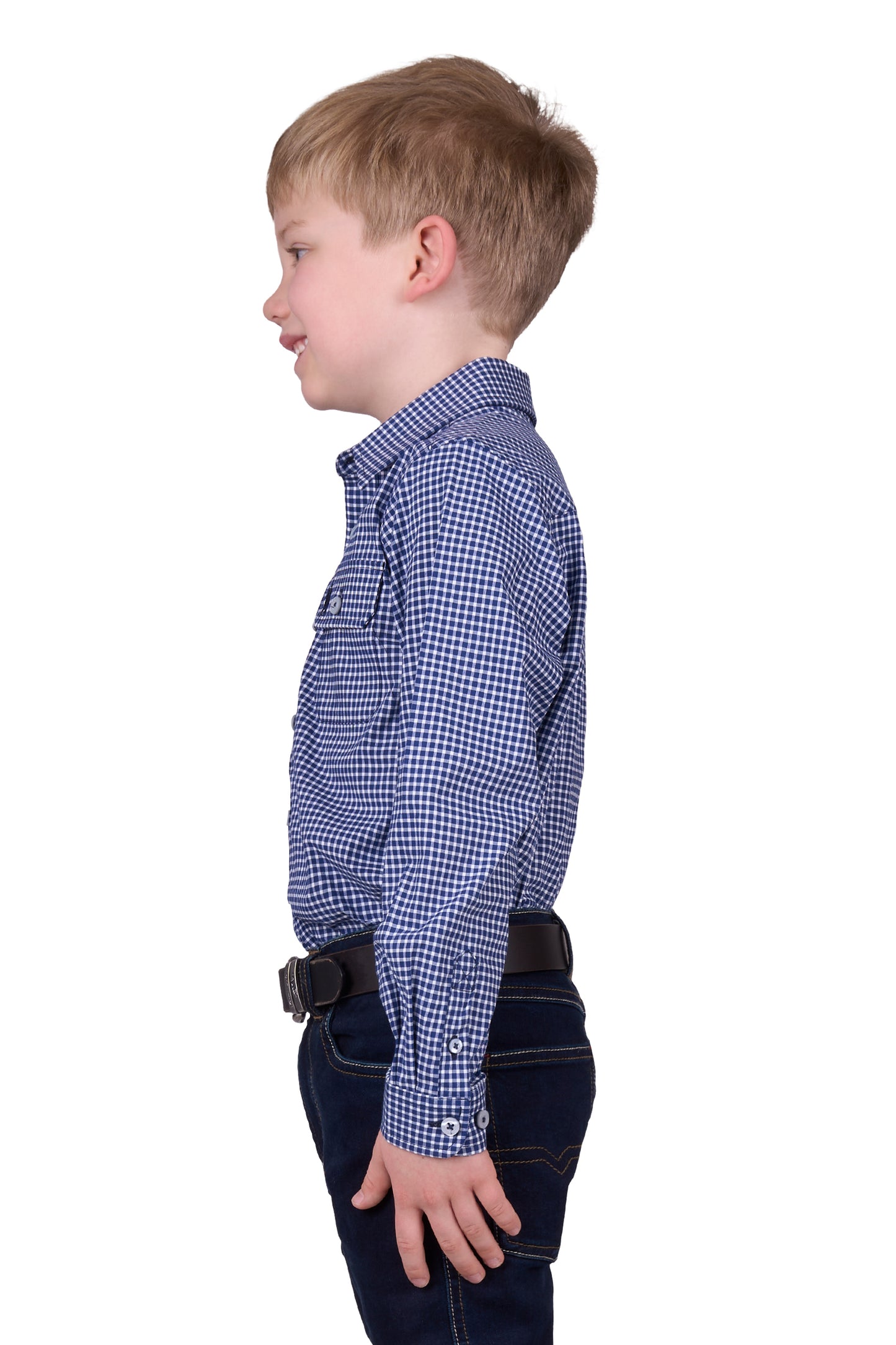Thomas Cook BOYS BROCK 2PKT LS SHIRT - NAVY