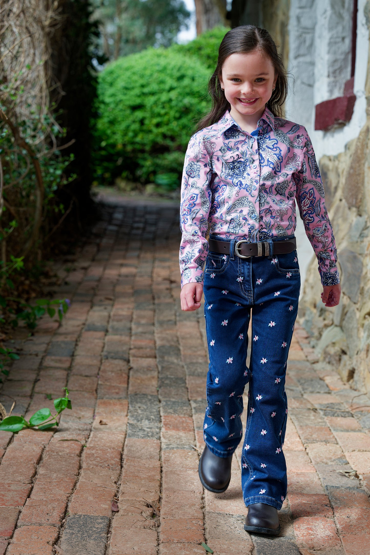 Thomas Cook GIRLS EMERY JEAN - MID WASH