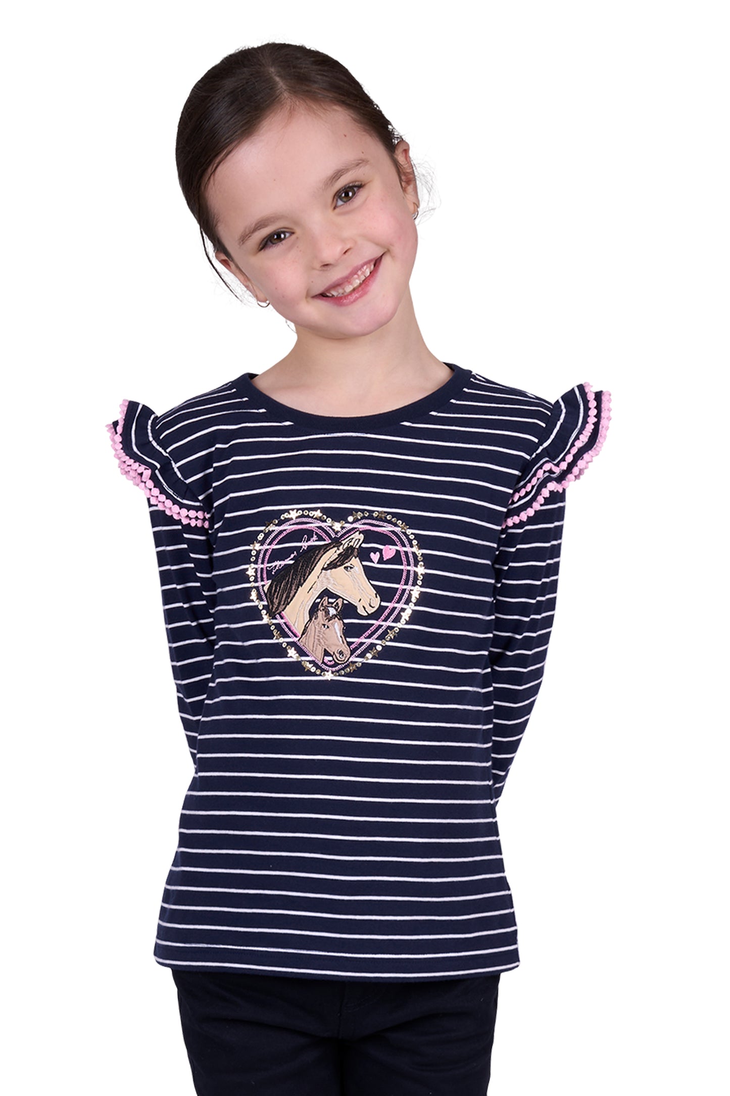 Thomas Cook GIRLS NICOLE LS TEE - Navy