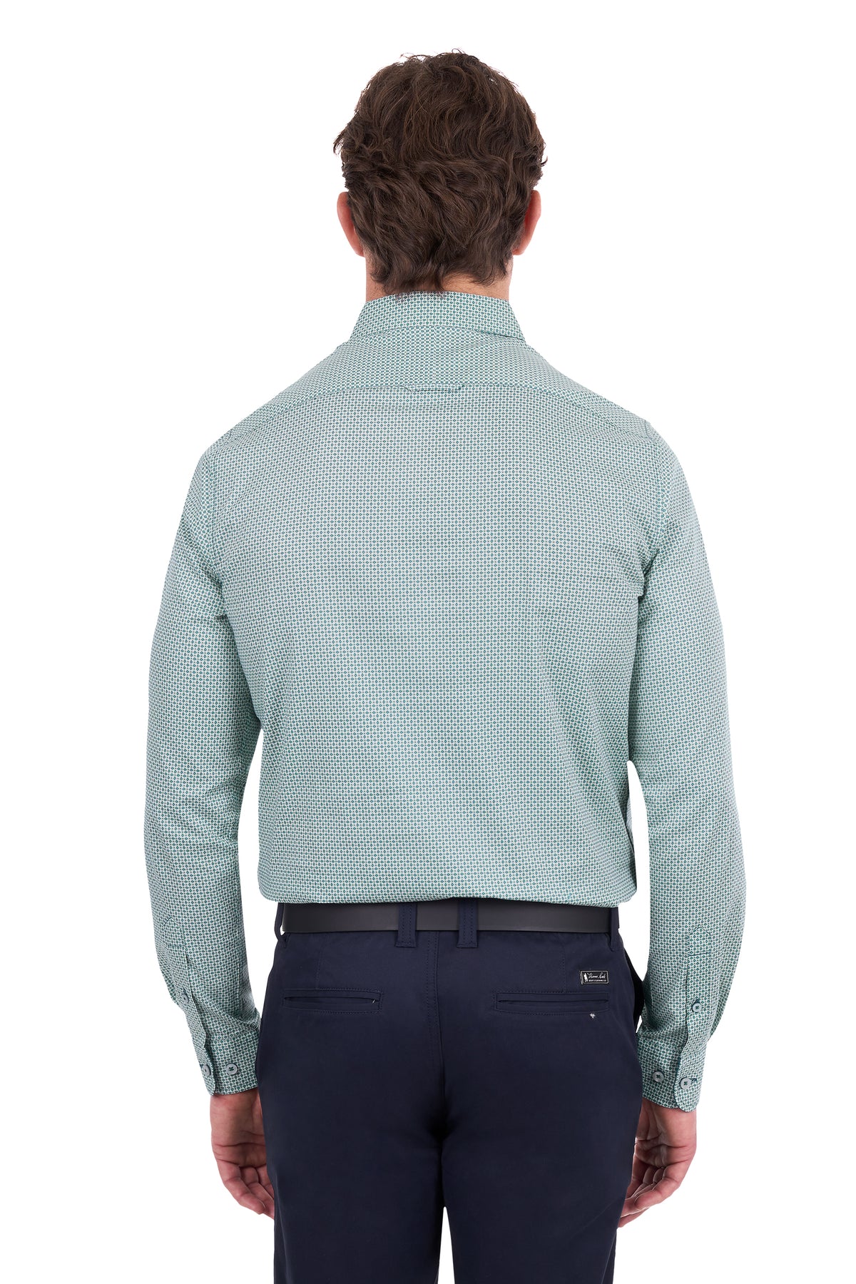 Thomas Cook Arthur Men's Long Sleeve Shirt – Sage/Navy