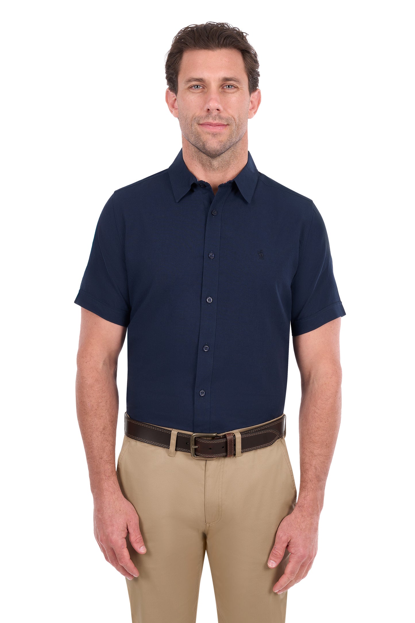 Thomas Cook Men's TC Linen Short Sleeve Shirt