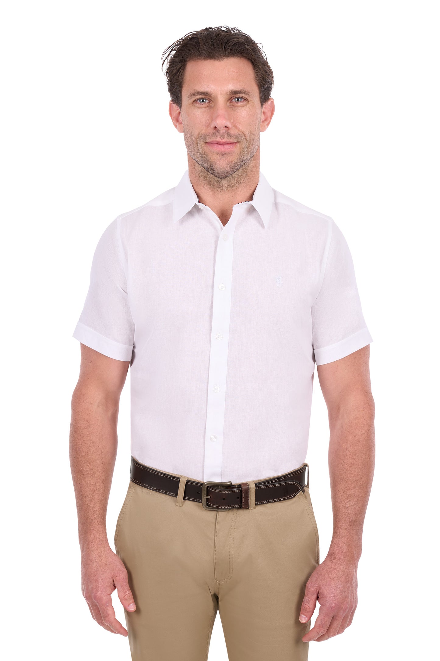 Thomas Cook Men's TC Linen Short Sleeve Shirt