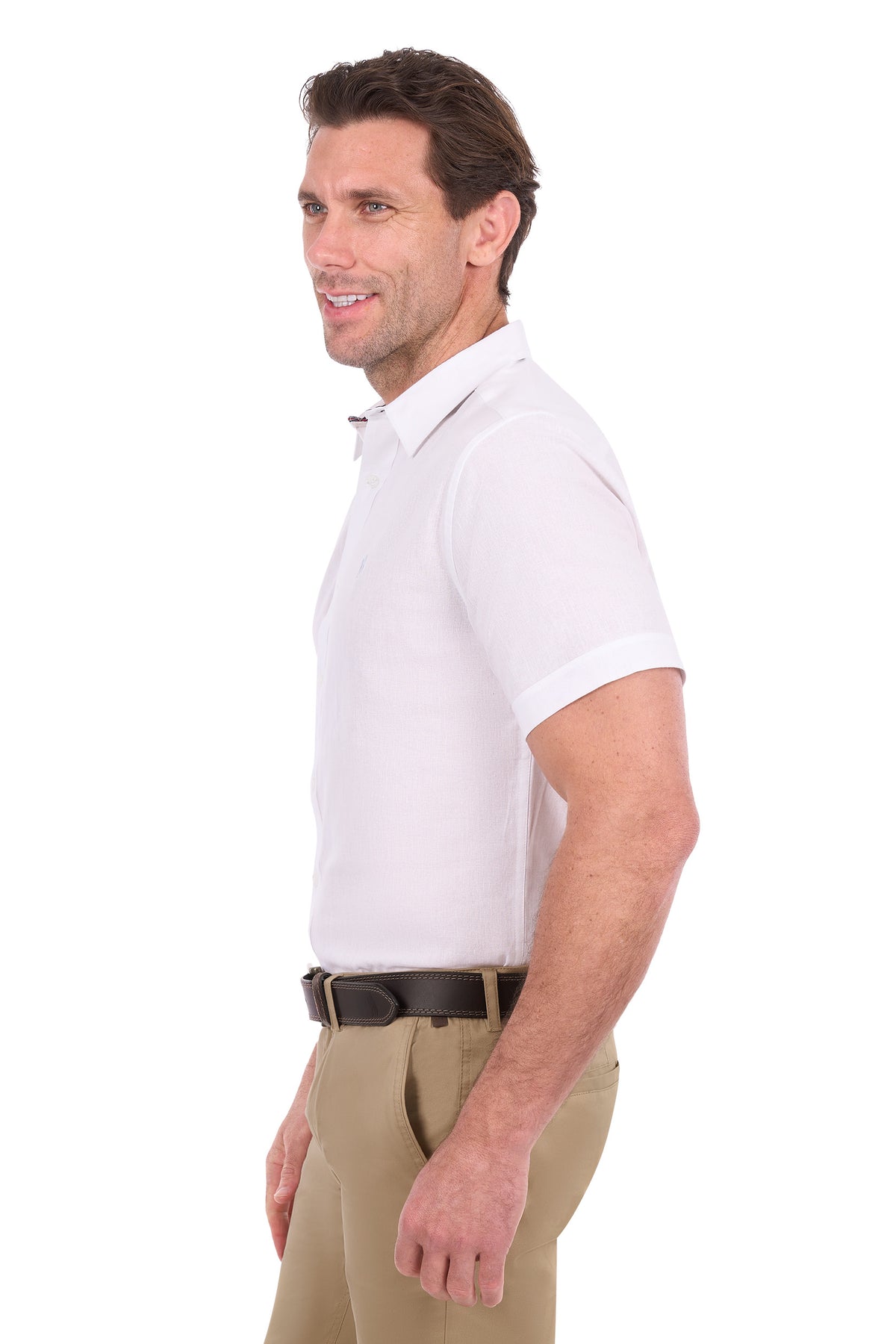Thomas Cook Men's TC Linen Short Sleeve Shirt