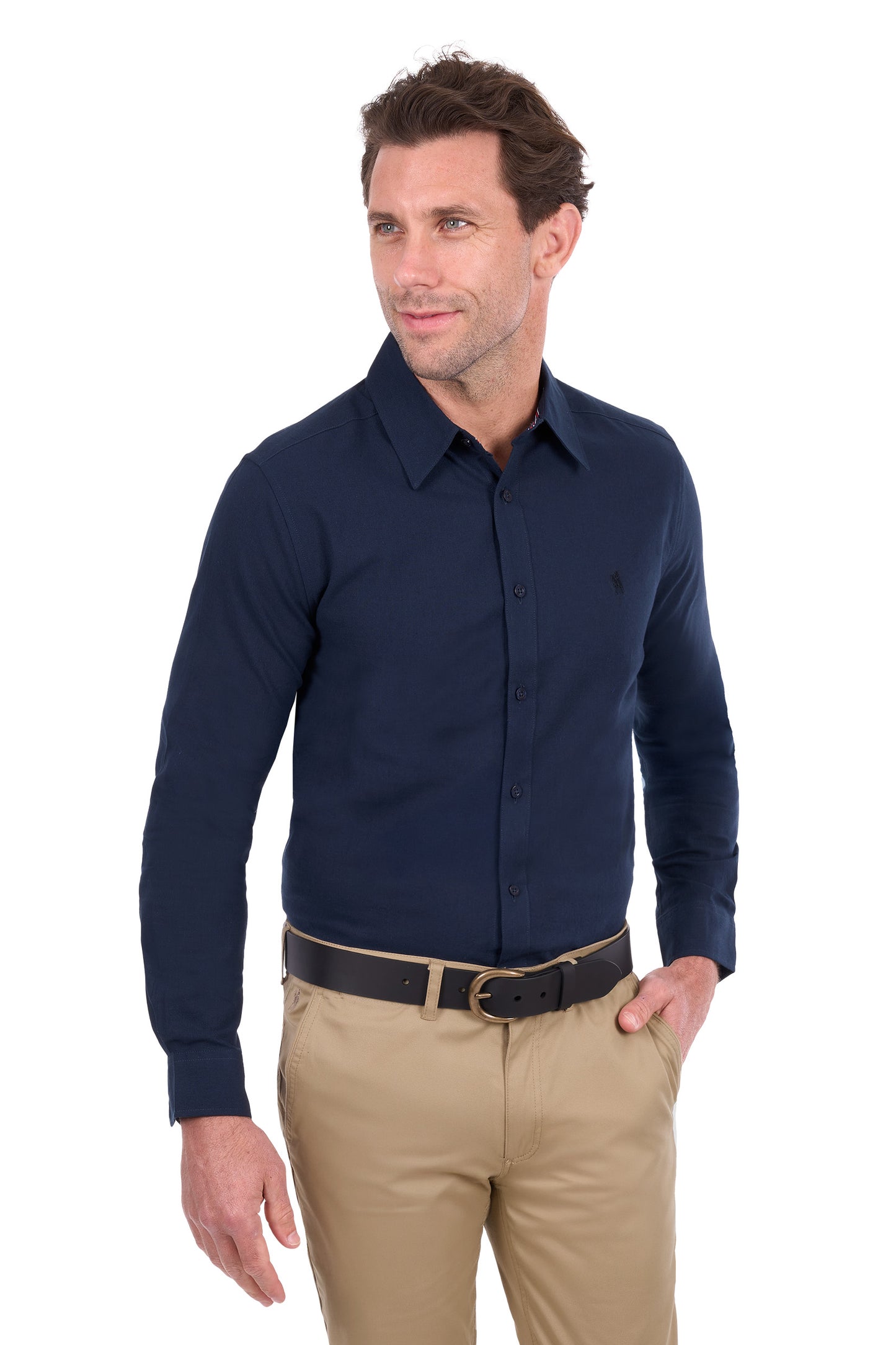 Thomas Cook Men's TC Linen Long Sleeve Shirt