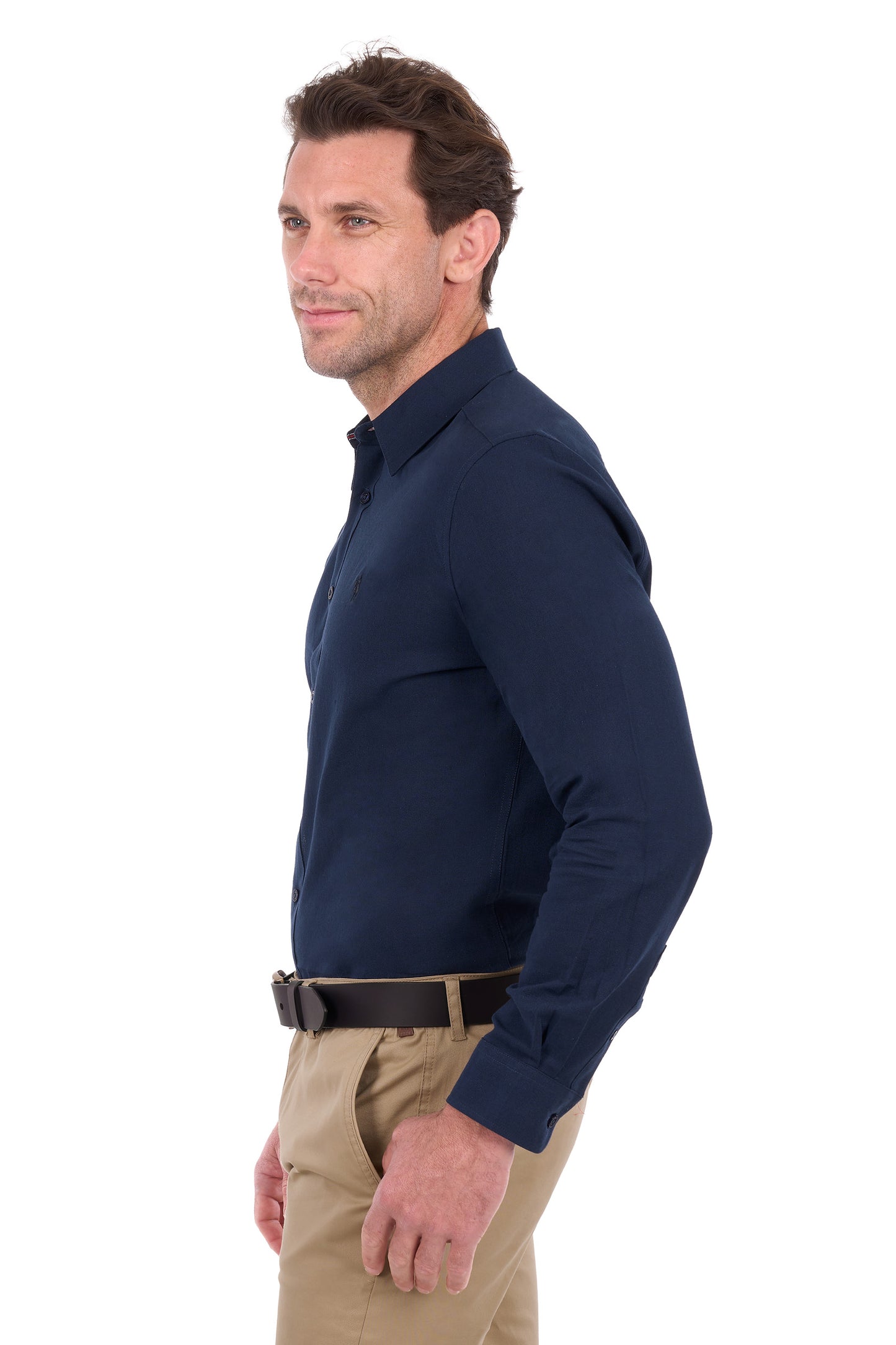 Thomas Cook Men's TC Linen Long Sleeve Shirt