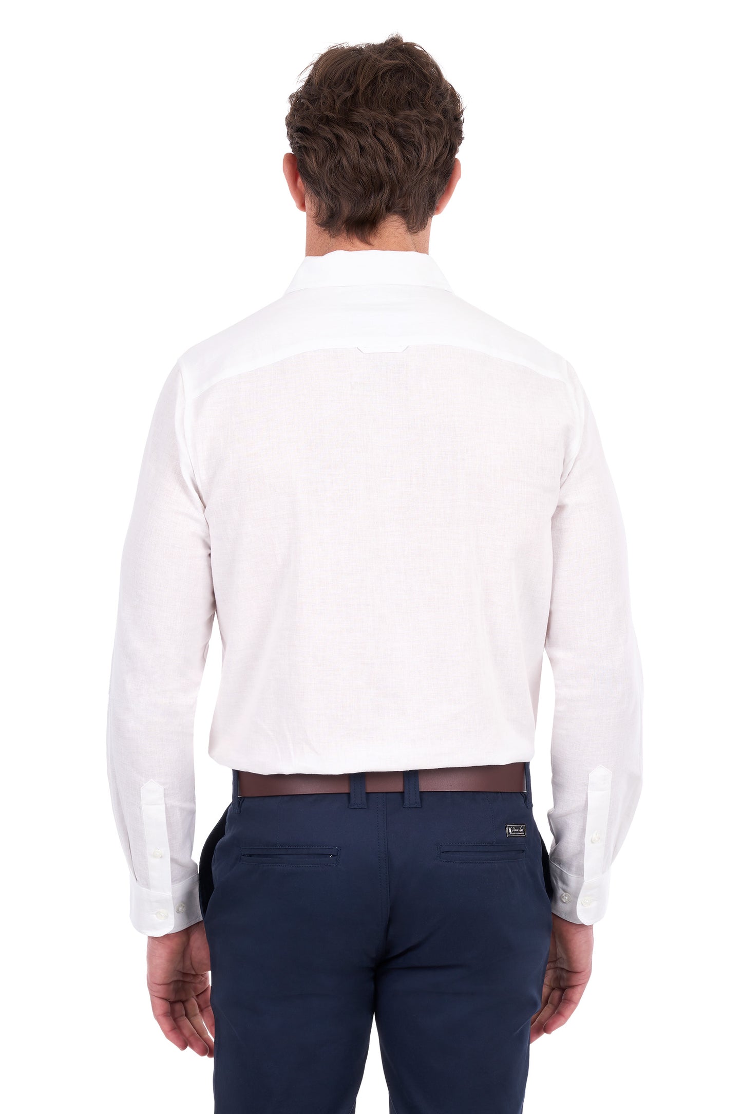 Thomas Cook Men's TC Linen Long Sleeve Shirt