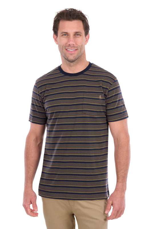 Thomas Cook Oliver Men's Pocket T-Shirt – Navy/Dark