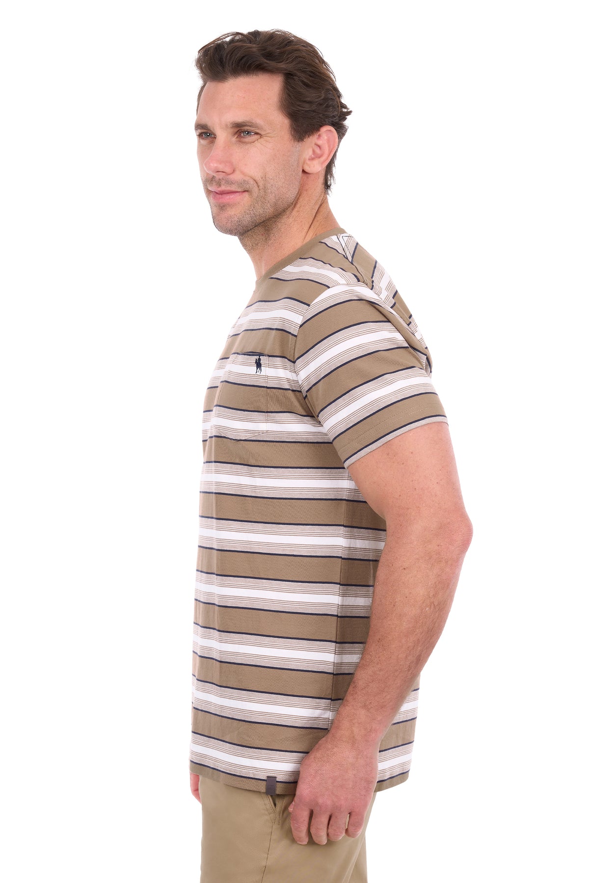 Thomas Cook Nick Men's Pocket T-Shirt – Sand/Off White