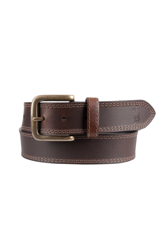 Thomas Cook Men Bradford Belt – Dark Tan