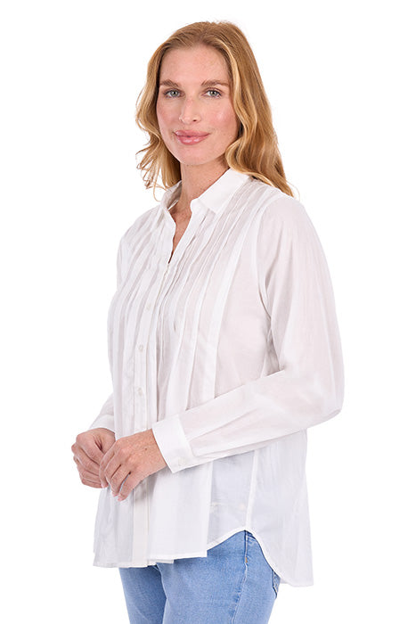 Thomas Cook Women’s Pearl Long Sleeve Shirt – White