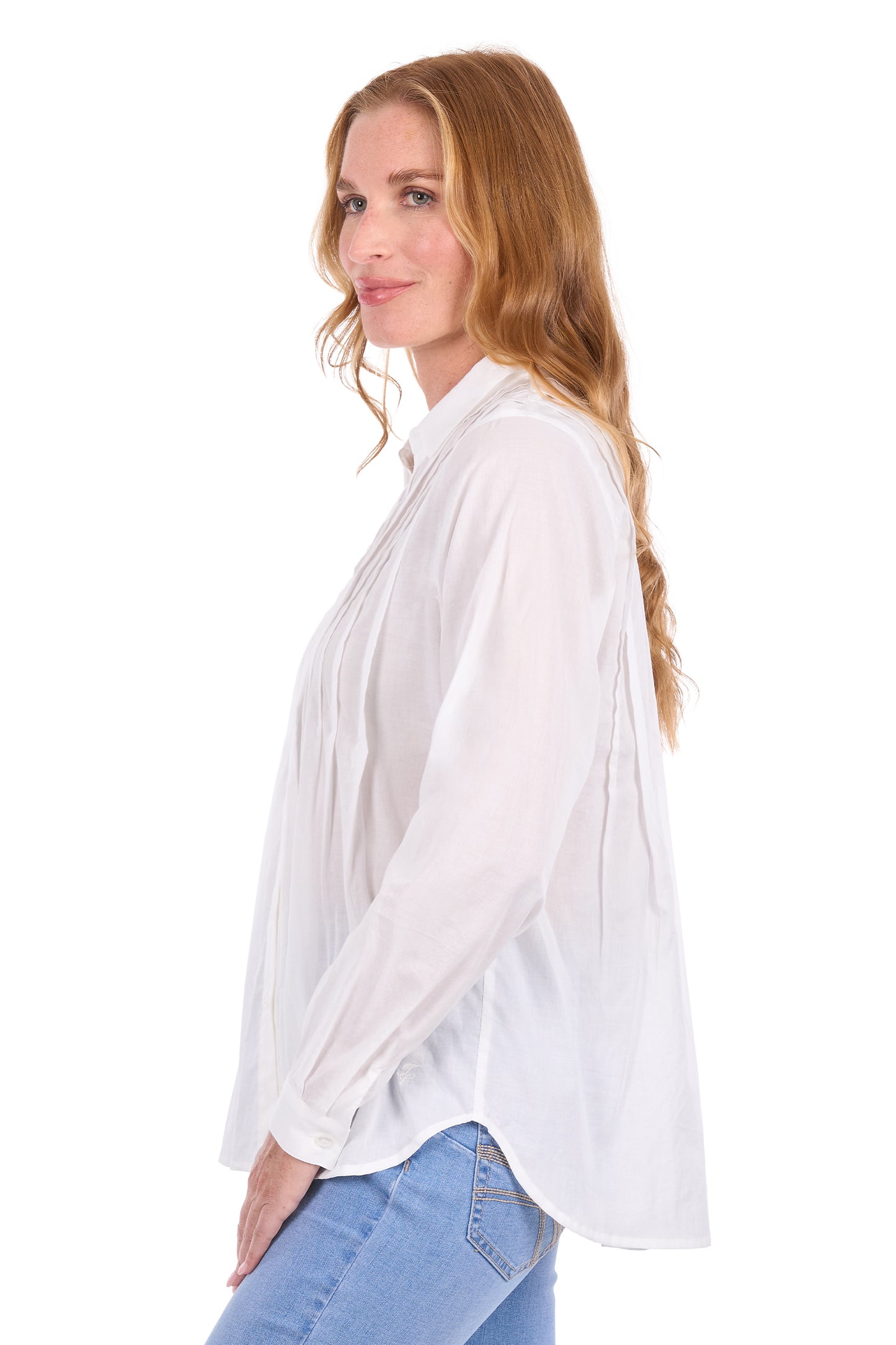 Thomas Cook Women’s Pearl Long Sleeve Shirt – White