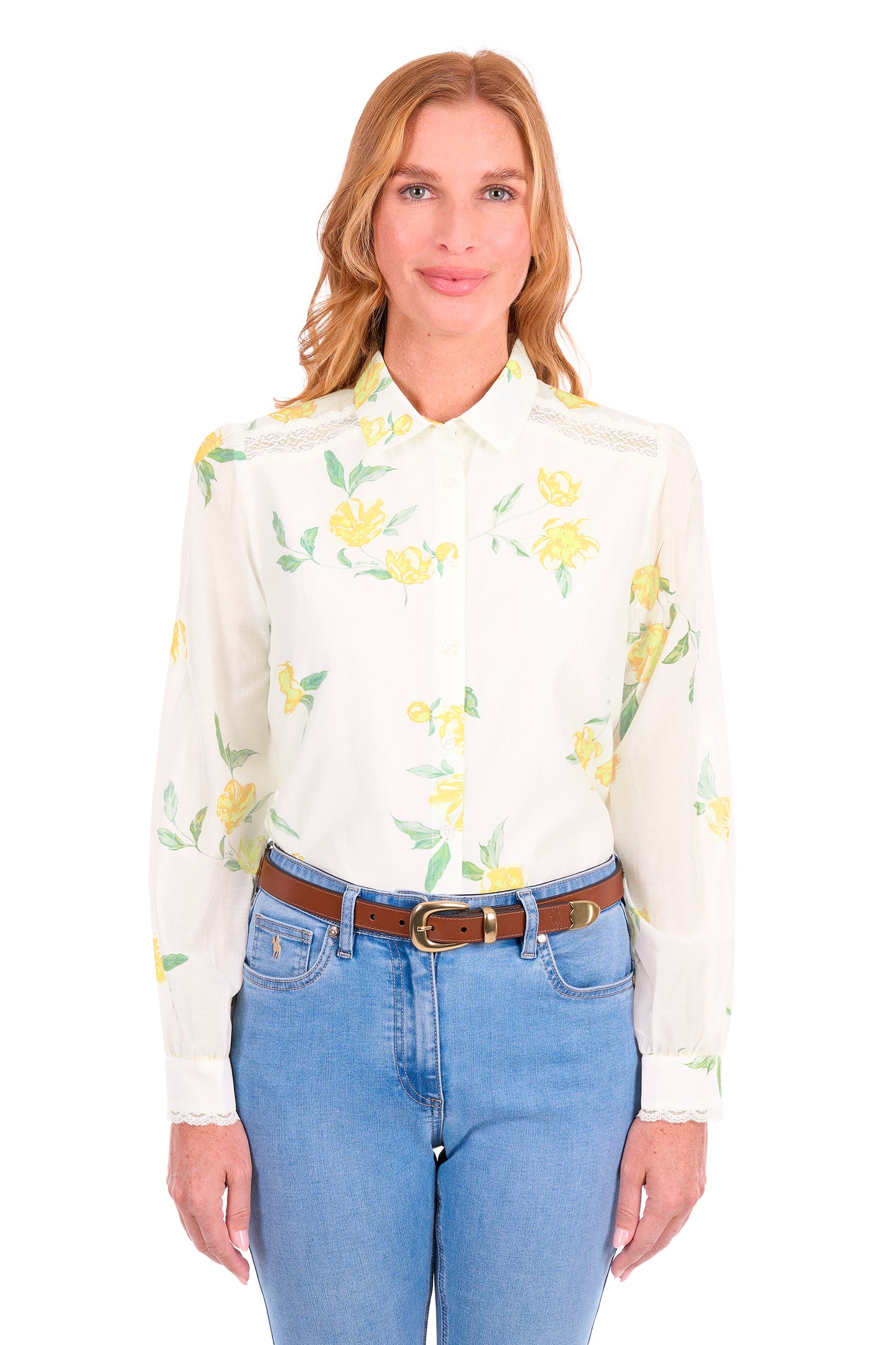 Thomas Cook Belle Women's Long Sleeve Shirt – Pastel Yellow