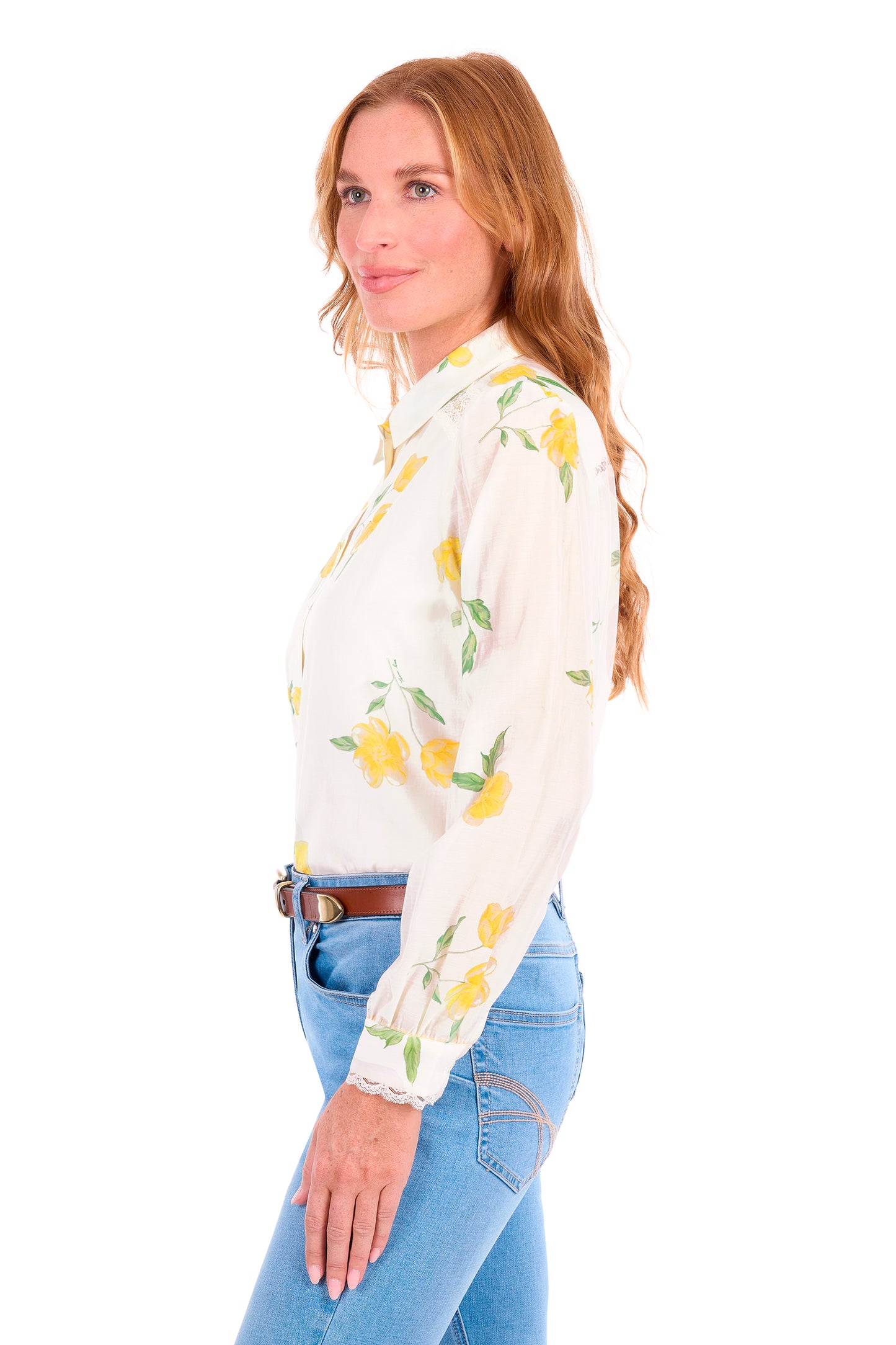 Thomas Cook Belle Women's Long Sleeve Shirt – Pastel Yellow