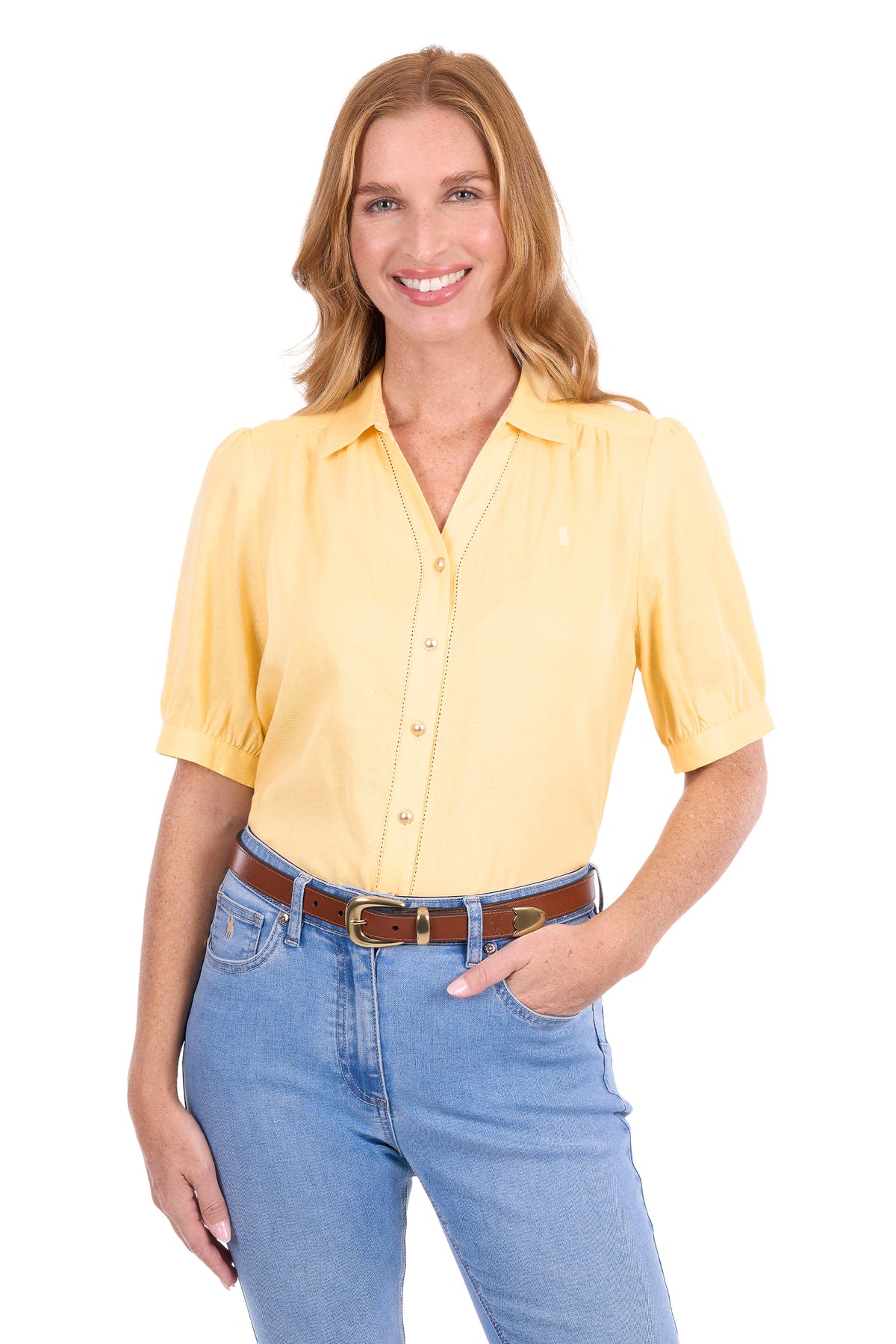 Thomas Cook Women’s Colette Short Sleeve Shirt – Sunlight
